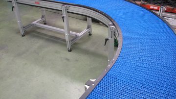 Modular Plastic Belt Conveyor